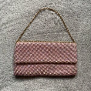 Jessica Mcclintock Helena Beaded Clutch-Rose